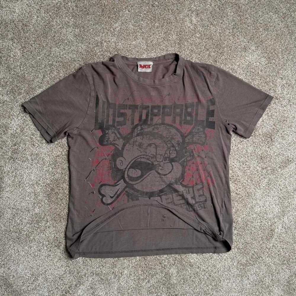 VINTAGE‎ STYLE POPEYE "UNSTOPPABLE" GRAPHIC TEE